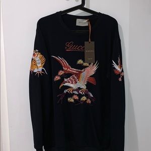 Gucci embroidered pullover